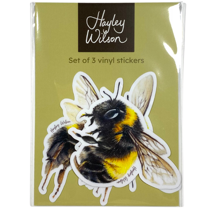 Bumble Bee Sticker Set