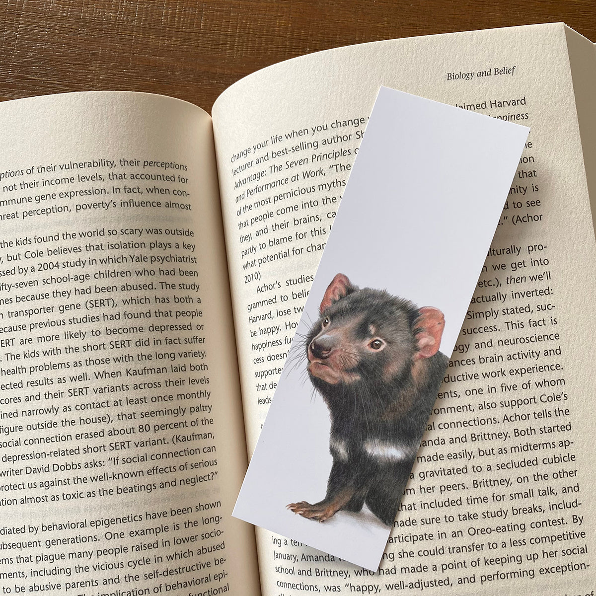 Tasmanian Devil Bookmark