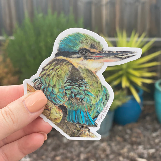 Kingfisher Sticker