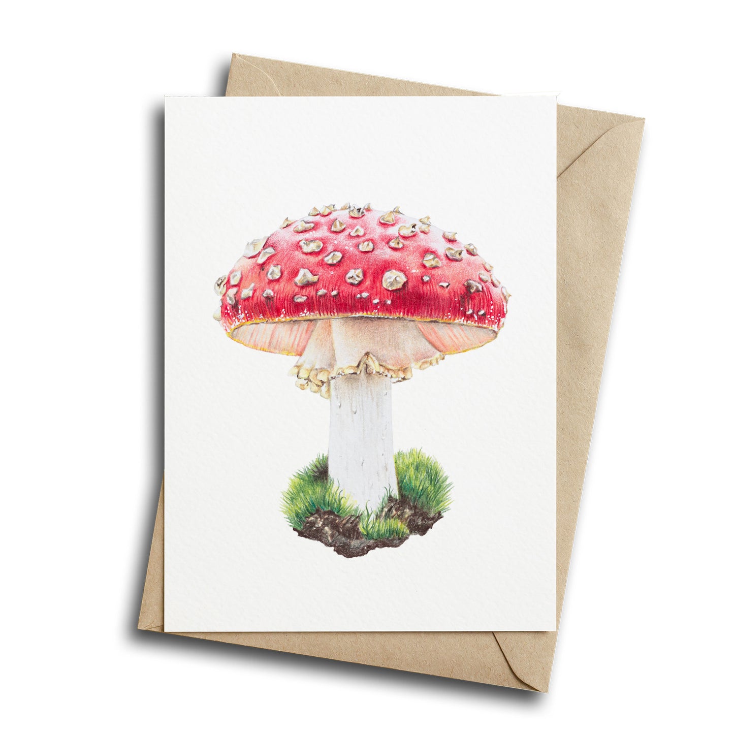 Magic Mushroom Greeting Card