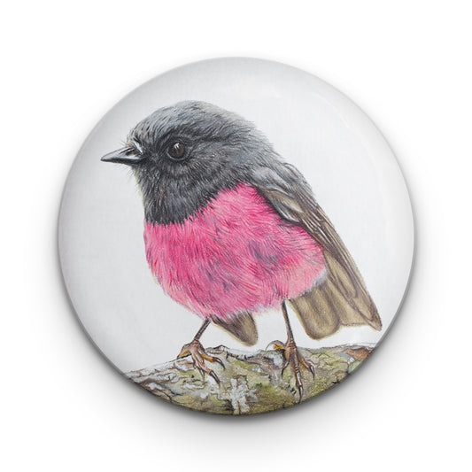 Pink Robin Badge