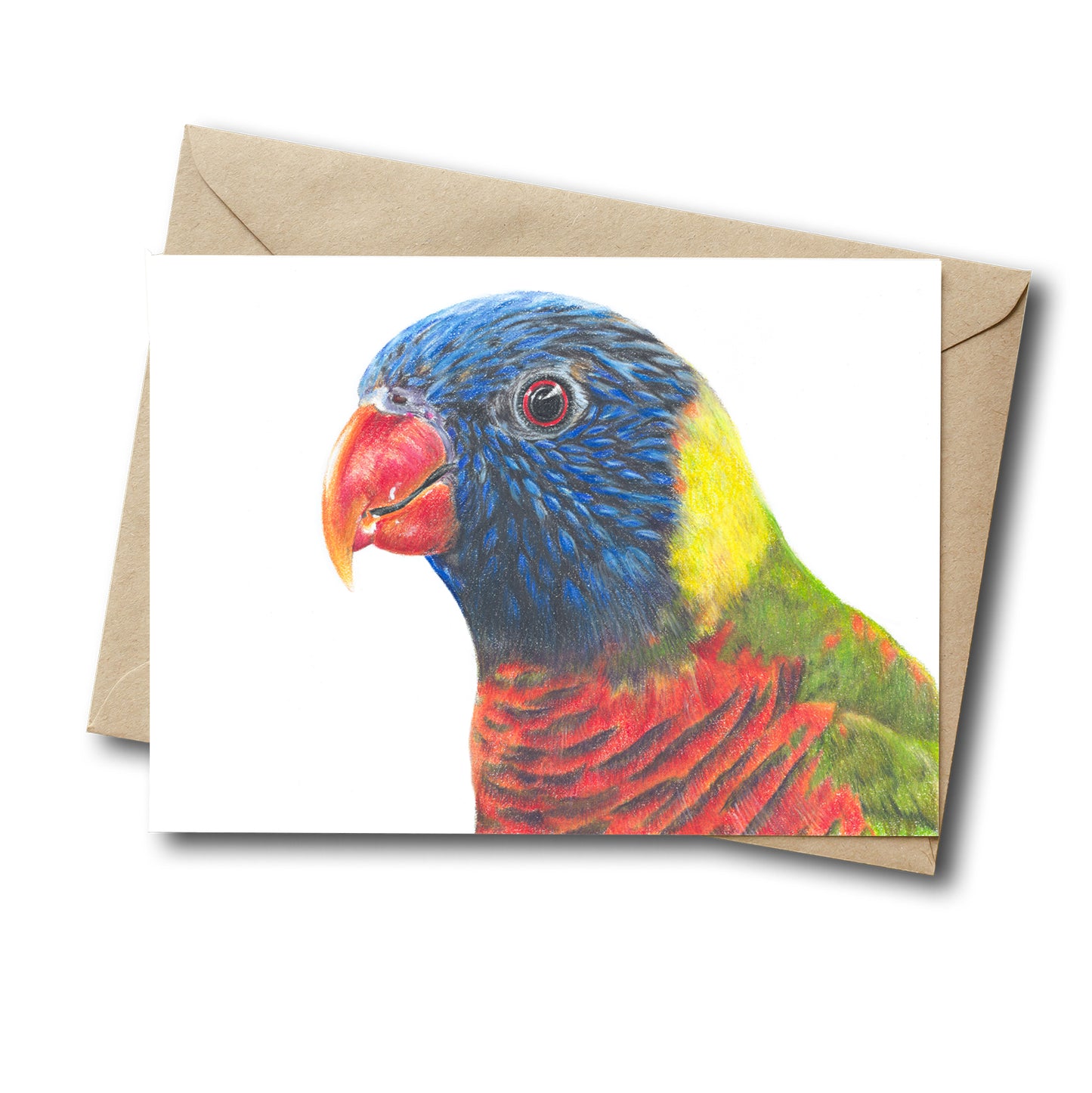 Rainbow Lorikeet Greeting Card