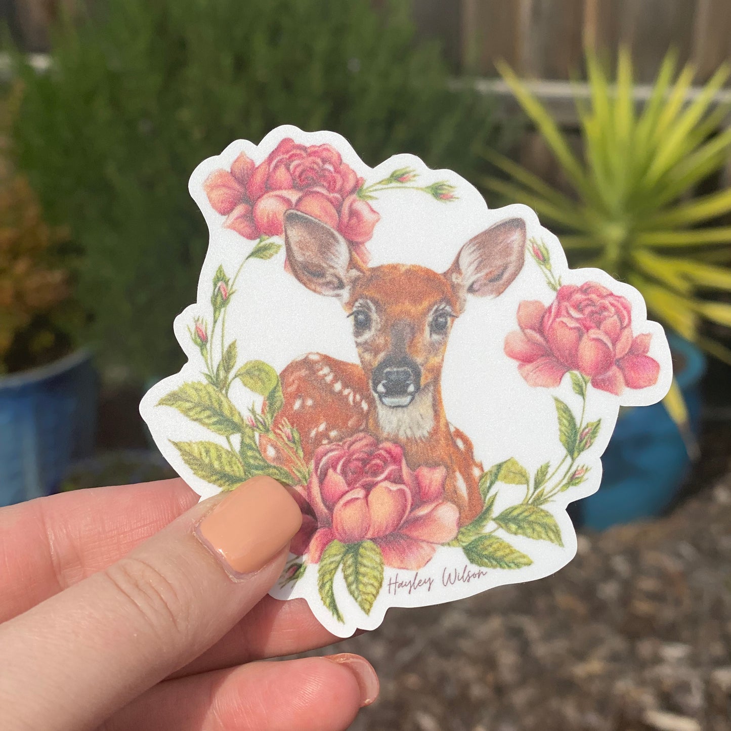 Ring of Roses Sticker