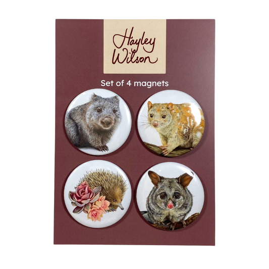 Wildlife Magnet Set of 4